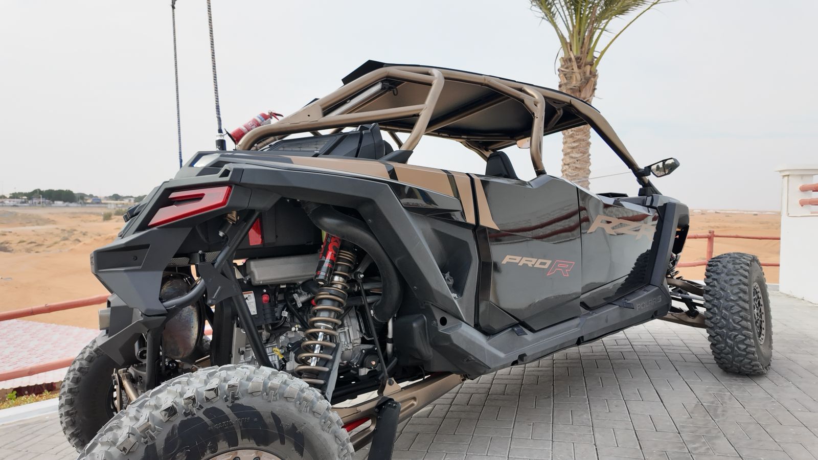 Stage 4 Stunner: RZR PRO R Ultimate EPS Tour - dune buggy rental Dubai